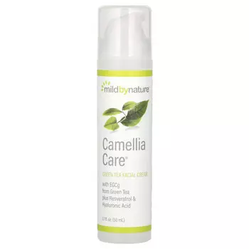 Mild By Nature, Camellia Care, крем для кожи с ЭГКГ из зеленого чая, 50 мл (1,7 жидк. унции)
