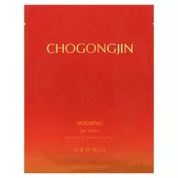 Missha, Тканевая маска Chogongjin Sosaeng Jin, 1 тканевая маска, 40 г (1,41 унции)