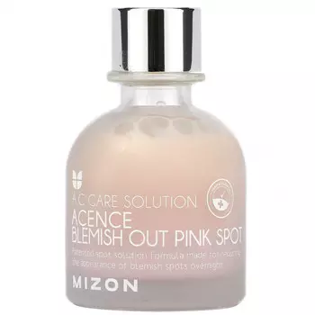 Mizon, A.C Care Solution, Acence Blemish Out Pink Spot, средство для борьбы с высыпаниями, 30 мл (1,01 жидк. унции)