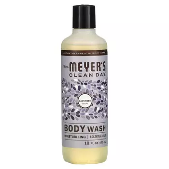 Mrs. Meyers Clean Day, Гель для душа, с лавандой, 473 мл (16 жидк. Унций)