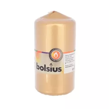 Свеча-столбик 6,8 х 13 см Bolsius золотой