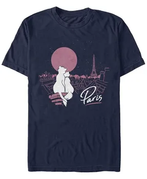 Мужская футболка Together In Paris с коротким рукавом Fifth Sun, цвет Navy