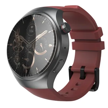 Умные часы Rainbuvvy DM80 4G, 1,43 дюйма, Android 8,1, 2 ГБ ПЗУ, 16 ГБ, 1000 мАч, одна SIM-карта, Wi-Fi, камера, GPS, спортивные часы 2GB 16GB чёрный