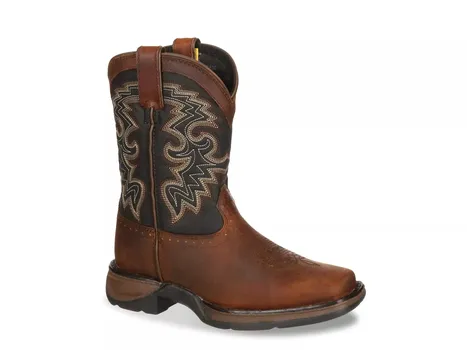 Сапоги Durango Western Cowboy Boot — детские, темно-коричневые