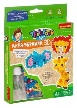 Набор для творчества Аквамозаика 3d Творчество с Буки 6+