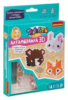 Набор для творчества Аквамозаика 3D Творчество с Луки