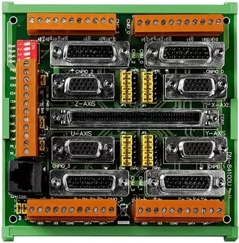 Плата ICP DAS DN-84100U Universal Snap-on Wiring Terminal Board for PISO-PS410 and PISO-PS810