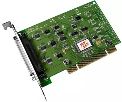 Плата ICP DAS PIO-D24U CR Universal PCI bus, 24-channel DIO board