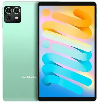 Планшет 8.68" TECLAST M50 Mini 2099596 T606/4GB/128GB/IPS 1340x800 Android 15 13Mpix 5Mpix BT WiFi microSD 1Tb 5100mAh 14hr зеленый