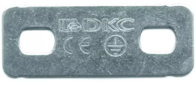 Пластина для заземления DKC 37501R PTCE, никелированная, "S5 Combitech" (уп/50 шт)