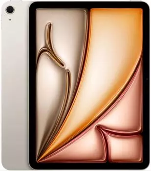 Планшет 13" Apple iPad Air (2024) Wi-Fi + Cellular 1TB (6th Gen) Starlight (MV763ZP/A)