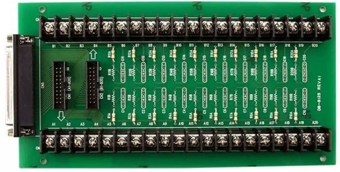 Плата ICP DAS DB-8125 Screw Terminal Board With two 20-pin flat-cable