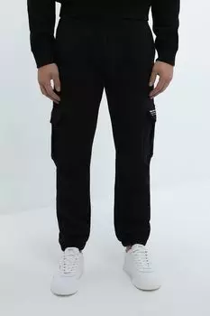 Брюки на эластичном поясе с карманами Superdry