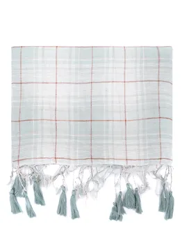 Платок льняной в клетку LINEN AND LINENS