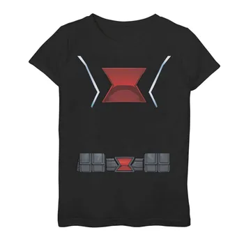 Костюмная футболка Marvel Black Widow для девочек 7–16 лет Marvel