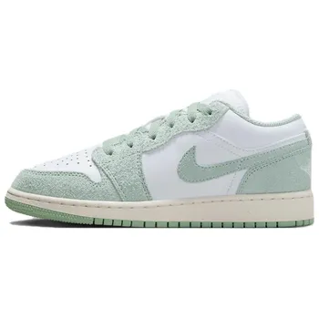 Детские кроссовки Air Jordan 1 Low SE GS Seafoam Зеленый Белый Парус FN9137-131 36