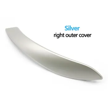 Внутренняя ручка двери автомобиля, внешняя накладка для BMW 3 4 серии M3 M4 F30 F32 F33 F34 F35 F36 F80 F82 F83 316d 318d 320d Silver Left