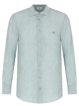 Рубашка Slim Fit льняная