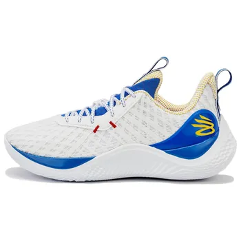 Curry Brand Curry Flow 10 Dub Nation PE Мужские кроссовки Белый Синий 3027510-100 47.5
