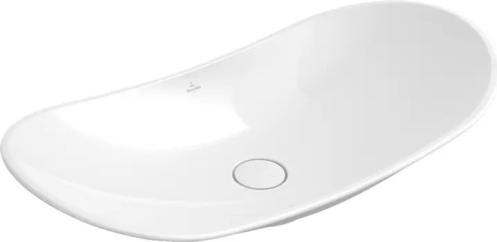 Раковина Villeroy & Boch My Nature 411080R1 81 альпийский белый, с покрытием CeramicPlus
