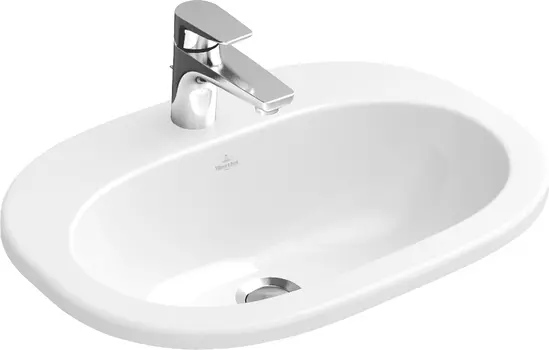 Раковина Villeroy & Boch O Novo 41615601 56 альпийский белый