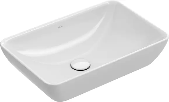 Раковина Villeroy & Boch Venticello 411355R1 55 альпийский белый, с покрытием CeramicPlus