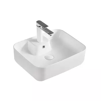 Раковина WesnaArt Kubus 3011-KUB13 52x42 см, белая