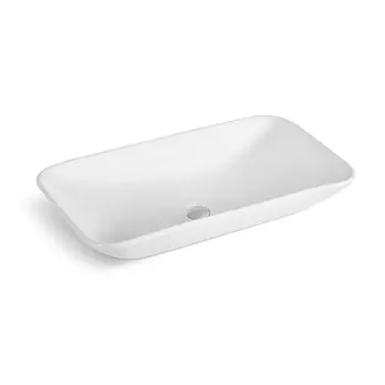 Раковина WesnaArt Ocean 4040-OCE12 59x36,5 см, белая