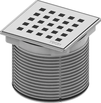 Решетка TECE TECEdrainpoint S 366 00 07 quadratum с монтажным элементом