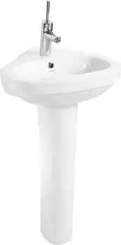 Раковина Creavit Corner VT145 с пьедесталом