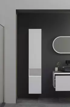 Шкаф-пенал Allen Brau Infinity 35 L подвесной белый матовый
