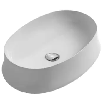 Раковина Simas Sharp SH04bi*0 60х42 накладная, овальная, белая
