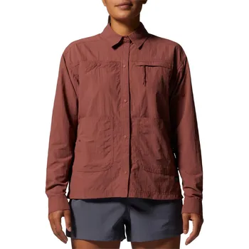 Рубашка с длинным рукавом Mountain Hardwear Stryder, кирпичный