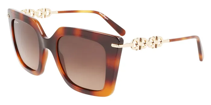 Женские коричневые солнцезащитные очки Ferragamo 51 мм SF1041S-238 Salvatore Ferragamo