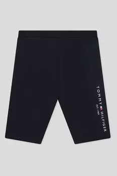 Шорты хлопковые с логотипом Tommy Hilfiger
