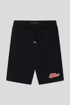 Шорты хлопковые на кулиске с логотипом Tommy Hilfiger