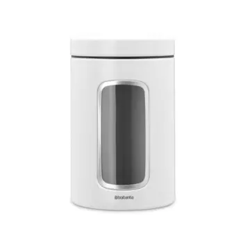 Контейнер для сыпучих продуктов с окном 1,4 л Brabantia Белый