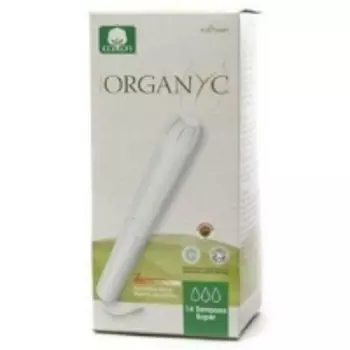 Organyc - Тампоны Супер, с аппликатором, 14 шт