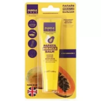 Purple Tree Miracle Balm Papaya - Бальзам для губ Папайя, 25 мл