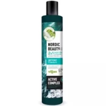 Organic Collection - Шампунь-бальзам для всех типов волос "Детокс и свежесть", 400 мл