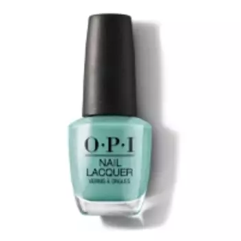 OPI - Лак для ногтей Nail Laquer Mexico Collection, VERDE NICE TO MEET YOU, 15 мл