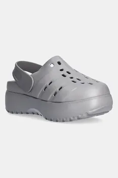 Шлепанцы Adilette Clog Platform Adidas, серый