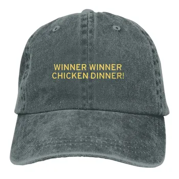 Бейсболка Winner Chicken Dinner Battle для мужчин PlayerUnknown s Battlegrounds PUGE Caps цвета для женщин, летние бейсболки Snapback Adjustable хаки