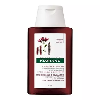 Klorane Шампунь с экстрактом хинина и органическим экстрактом Эдельвейса, 100 мл (Klorane, Thinning Hair)