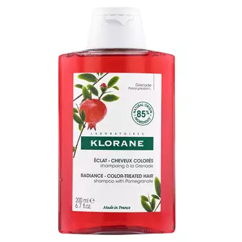 Klorane Шампунь с Гранатом для окрашенных волос, 200 мл (Klorane, Coloured Hair)