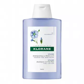 Klorane Шампунь с органическим экстрактом льняного волокна, 200 мл (Klorane, Volume plump)