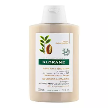 Klorane Шампунь с органическим маслом Купуасу, 200 мл (Klorane, Cupuacu)