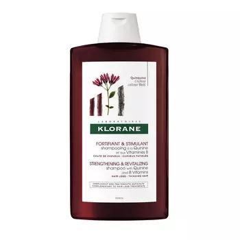 Klorane Укрепляющий шампунь с экстрактом Хинина и витаминами 400 мл (Klorane, Thinning Hair)