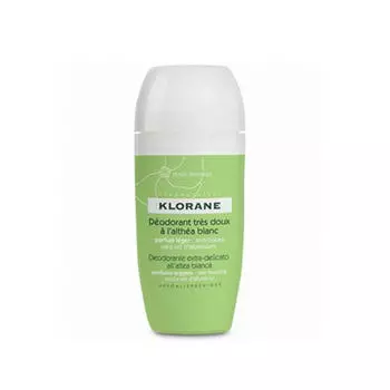 Klorane Дезодорант шариковый сверхмягкий с белым алтеем 40 мл (Klorane, Deodorant)