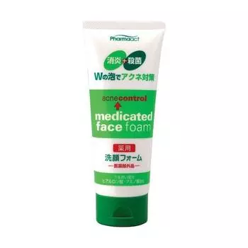 Kumano Cosmetics Пенка для умывания против черных точек Pharmaact,130 гр (Kumano Cosmetics, Косметика для умывания)